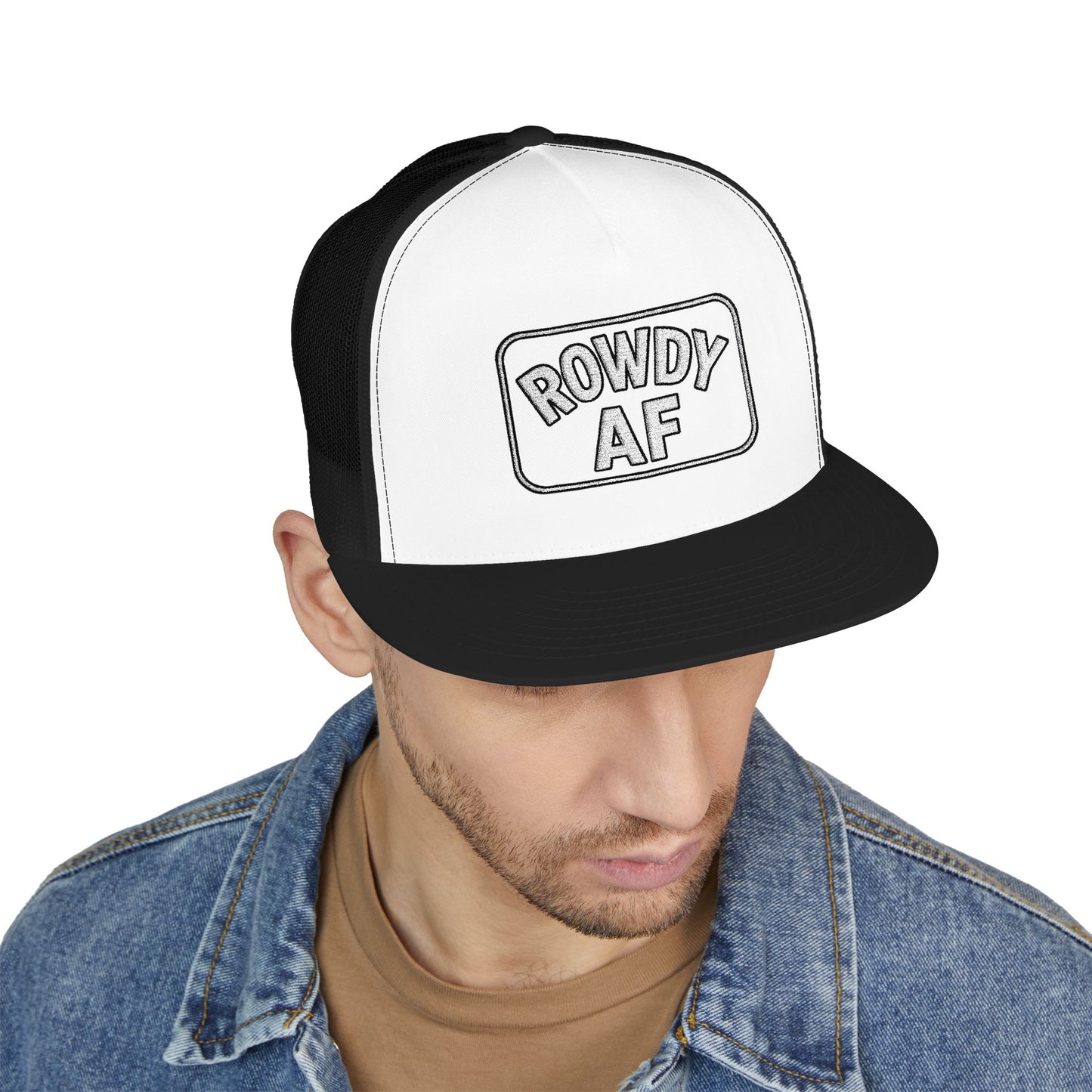 Rowdy AF Box Hat - YuuPong
