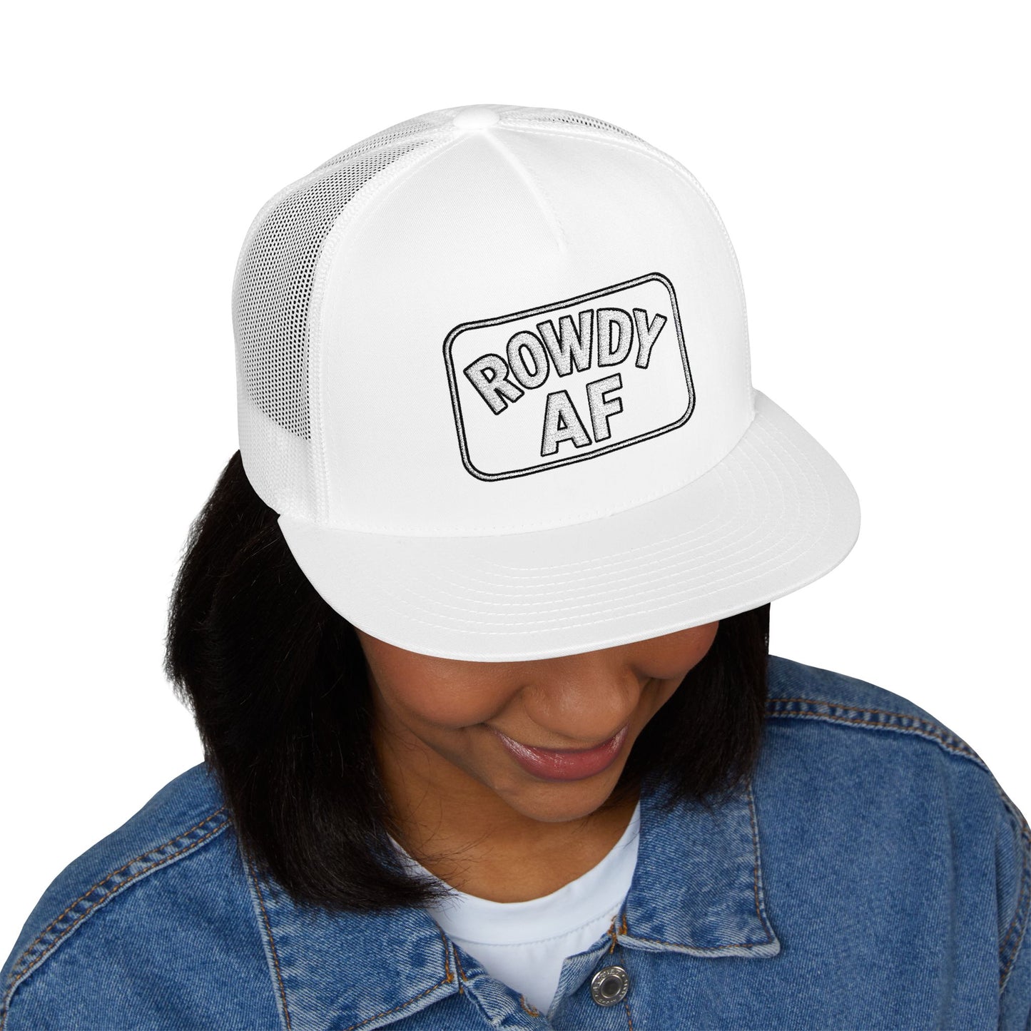 Rowdy AF Box Hat - YuuPong
