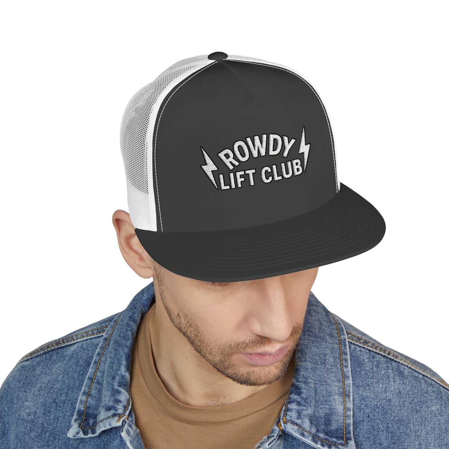 Rowdy Lift Club Bolts Hat - Yuupong low profile
